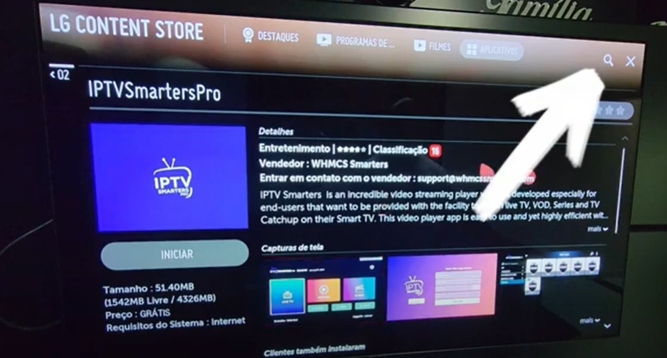 iptv para tv lg 2024 